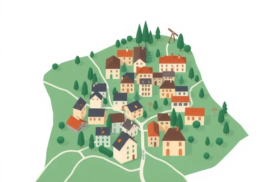 Carte du secteur d'intervention autour de Colmar (68000)